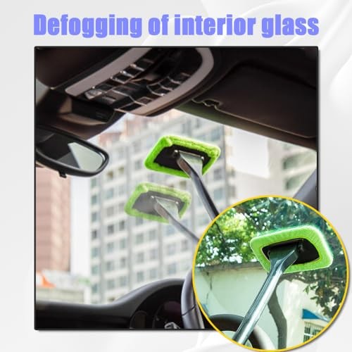 Car Care Microfiber Cloths for Windshield Cleaner, Replaceable Glass Cleaning