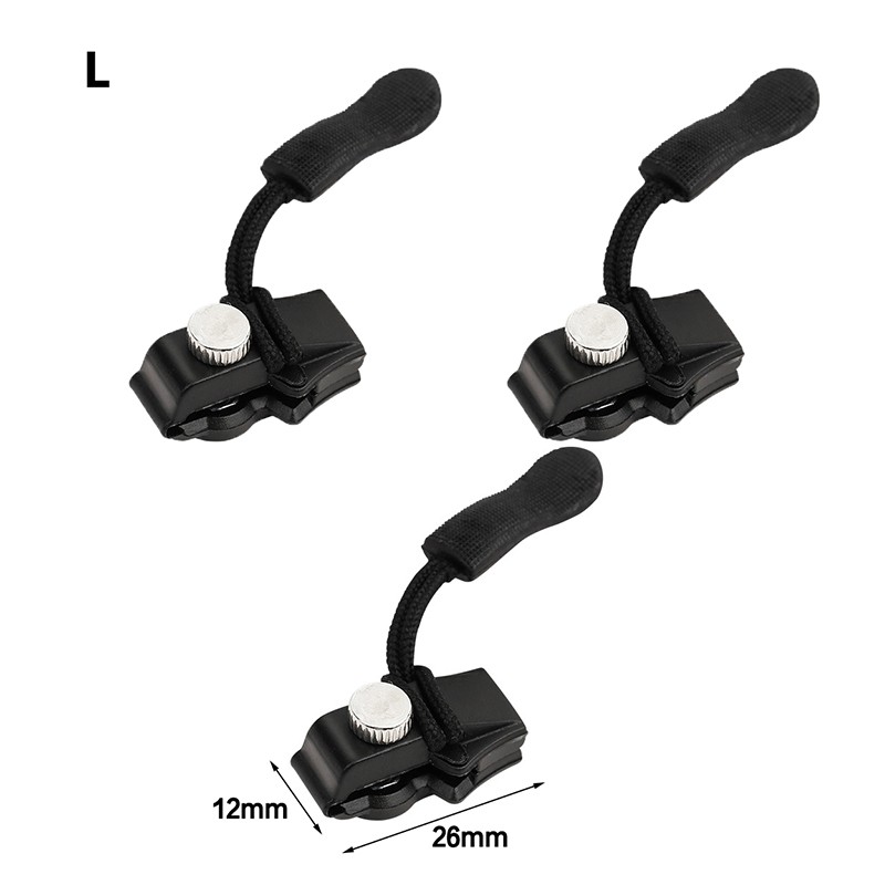3PCS Universal Instant Zipper Repair Replacement Kit Durable Fix Zipper