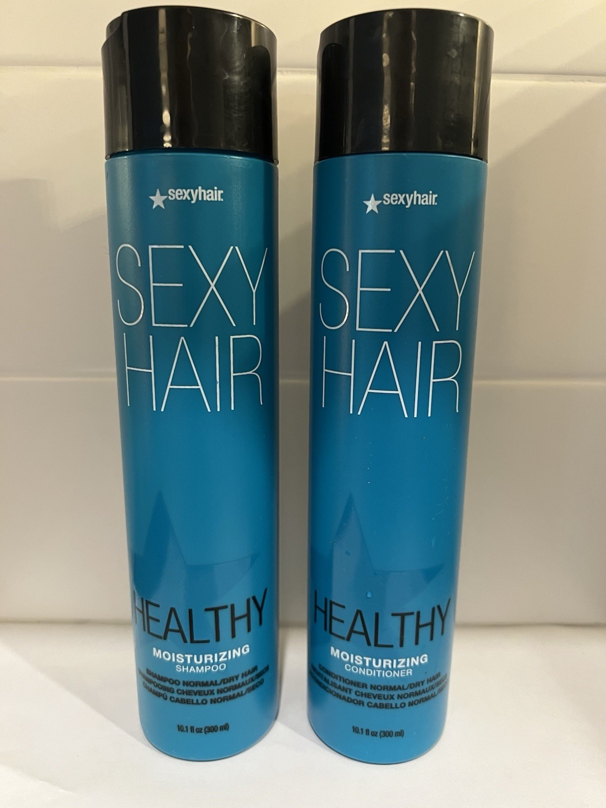 Sexy Hair - Healthy Moisturizing Shampoo/ Conditioner 10.1 OZ (300 ml)