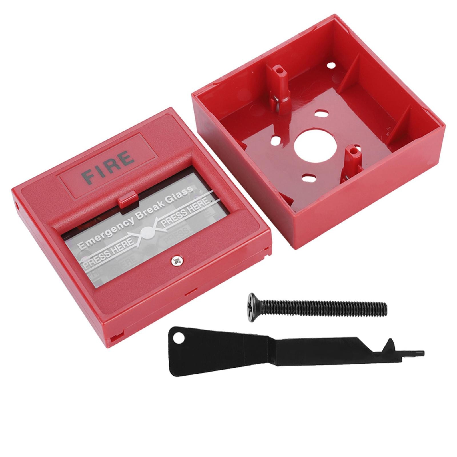 24-220V Emergency Door Release Button Fire Alarm Break Glass Exit Release Switch