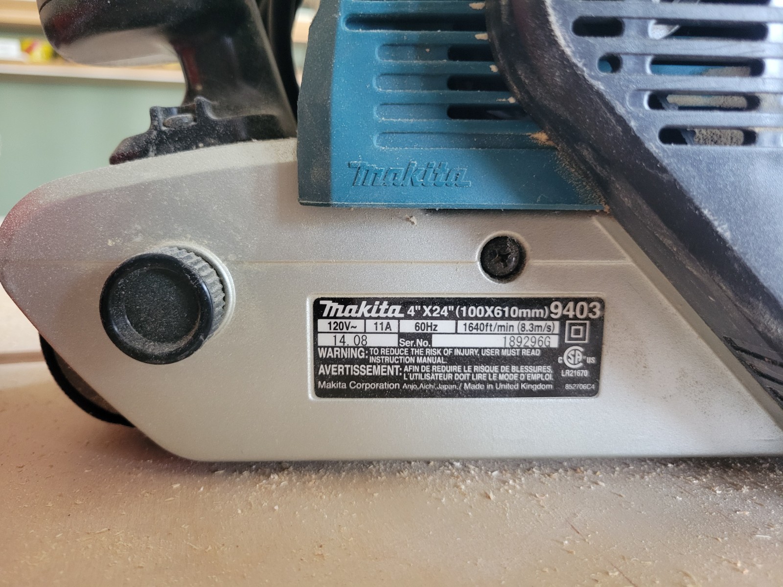 Marital 9403 4x24 Belt Sander