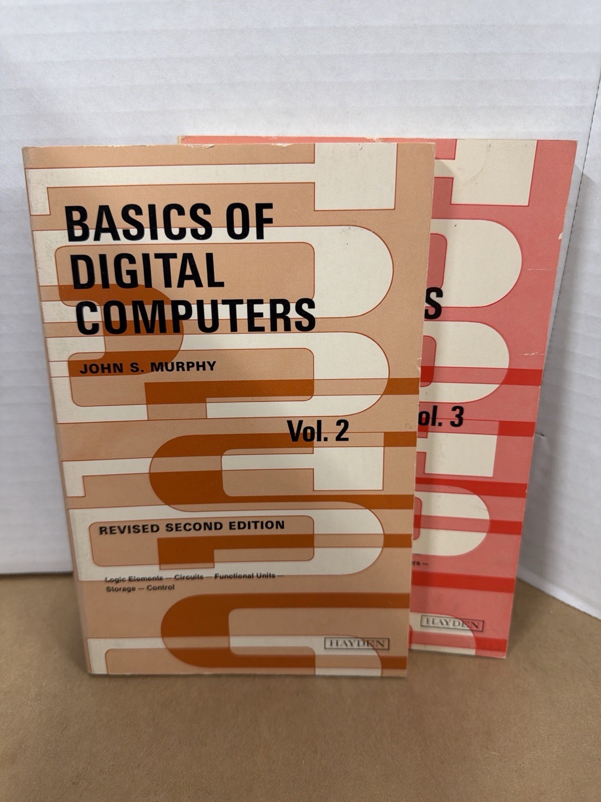 Basics of Digital Computers Vol 1 2 3 John Murphy Hayden Set