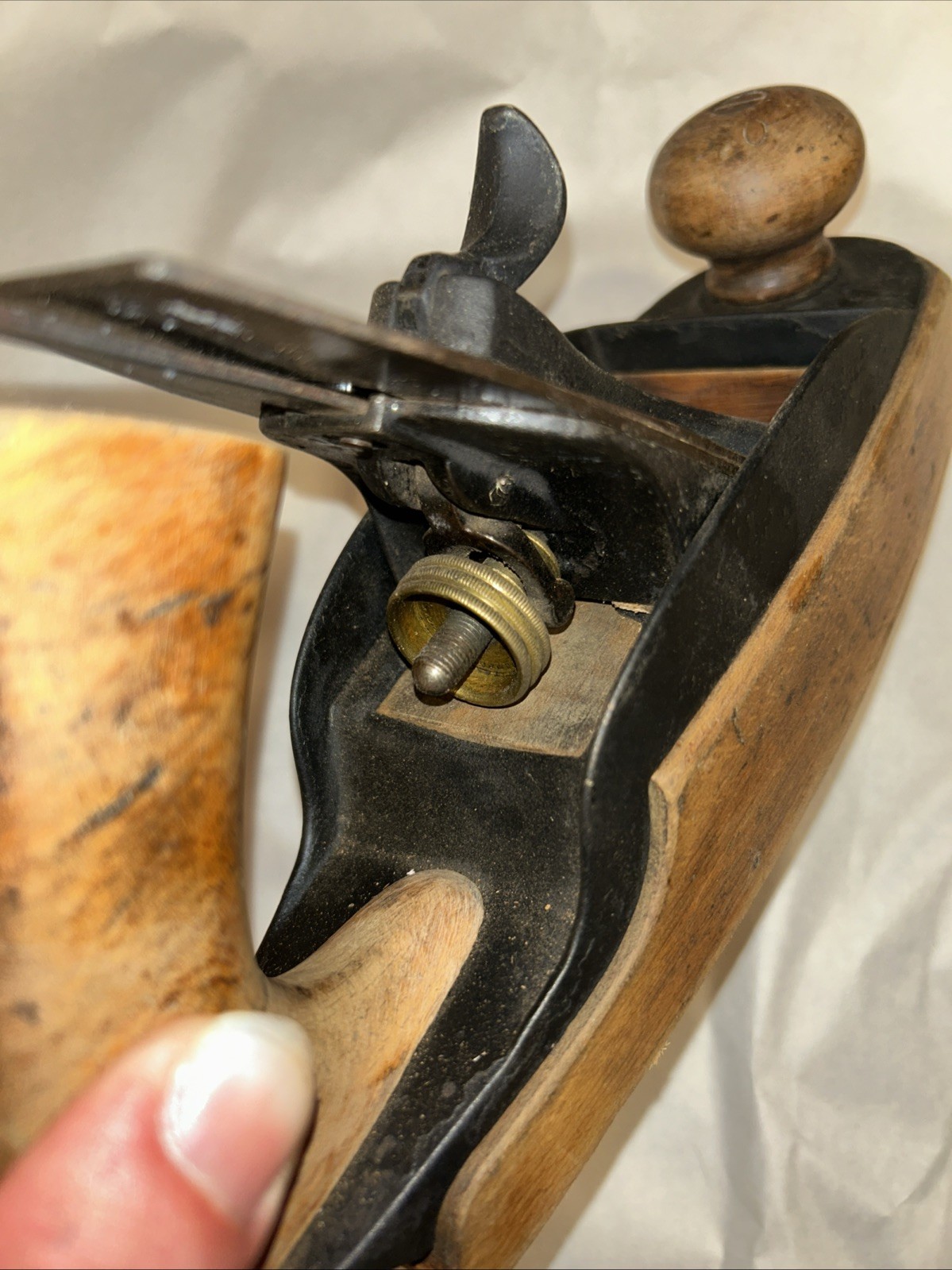 2 Antique Stanley Planes (Transitional Smoothing #36 & Circular #113) Very Good