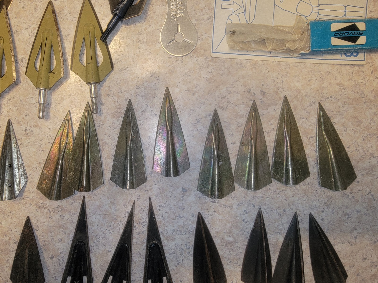 Mixed Vintage Broadhead Lot