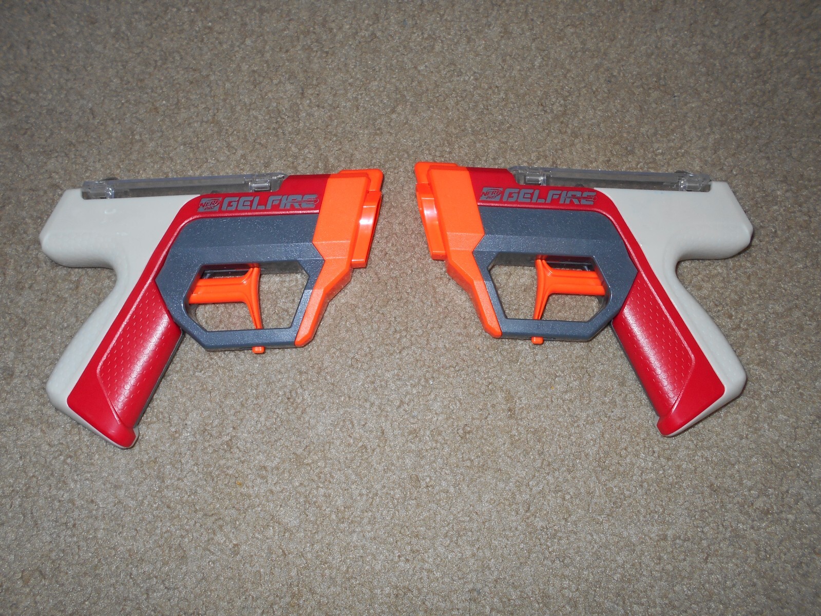 Set of 2 Nerf Pro Gelfire Blaster - High-Performance 100-Round Capacity (red)