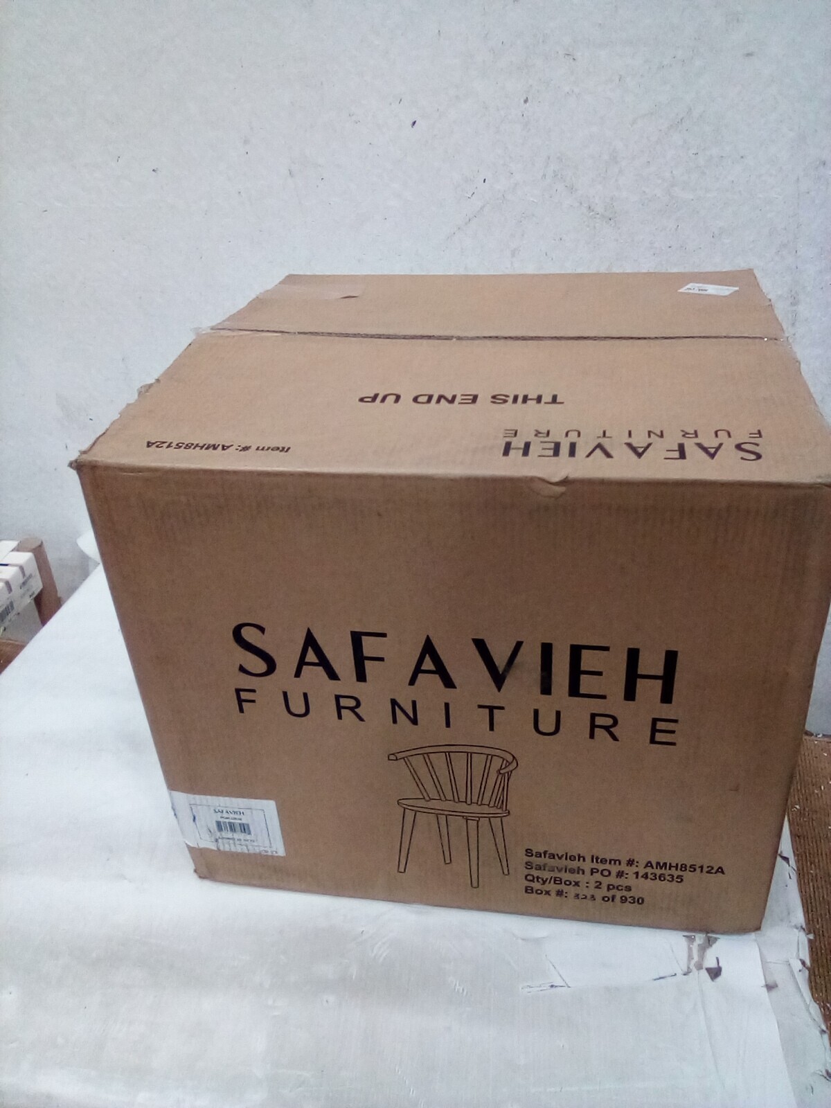 Safavieh BLANCHARD SIDE CHAIR, Reduced Price 2172728595 AMH8512A
