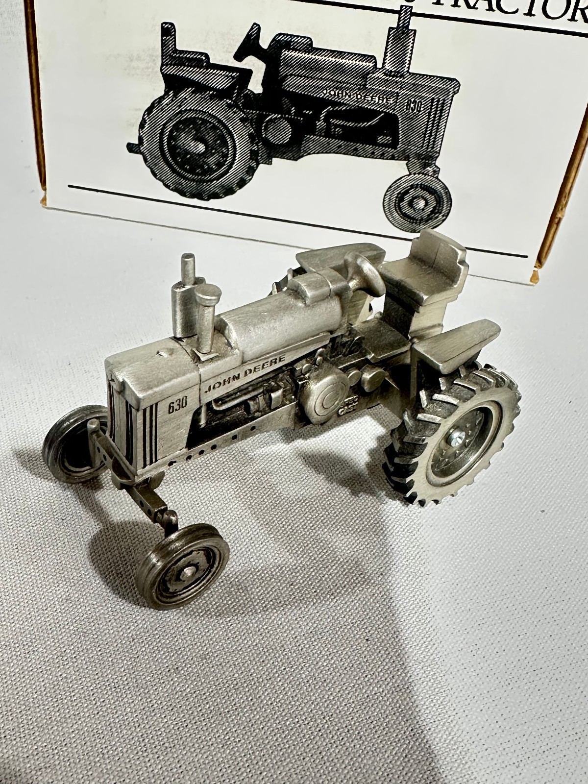 Pewter John Deere 630 LP By Speccast 1/43rd Scale