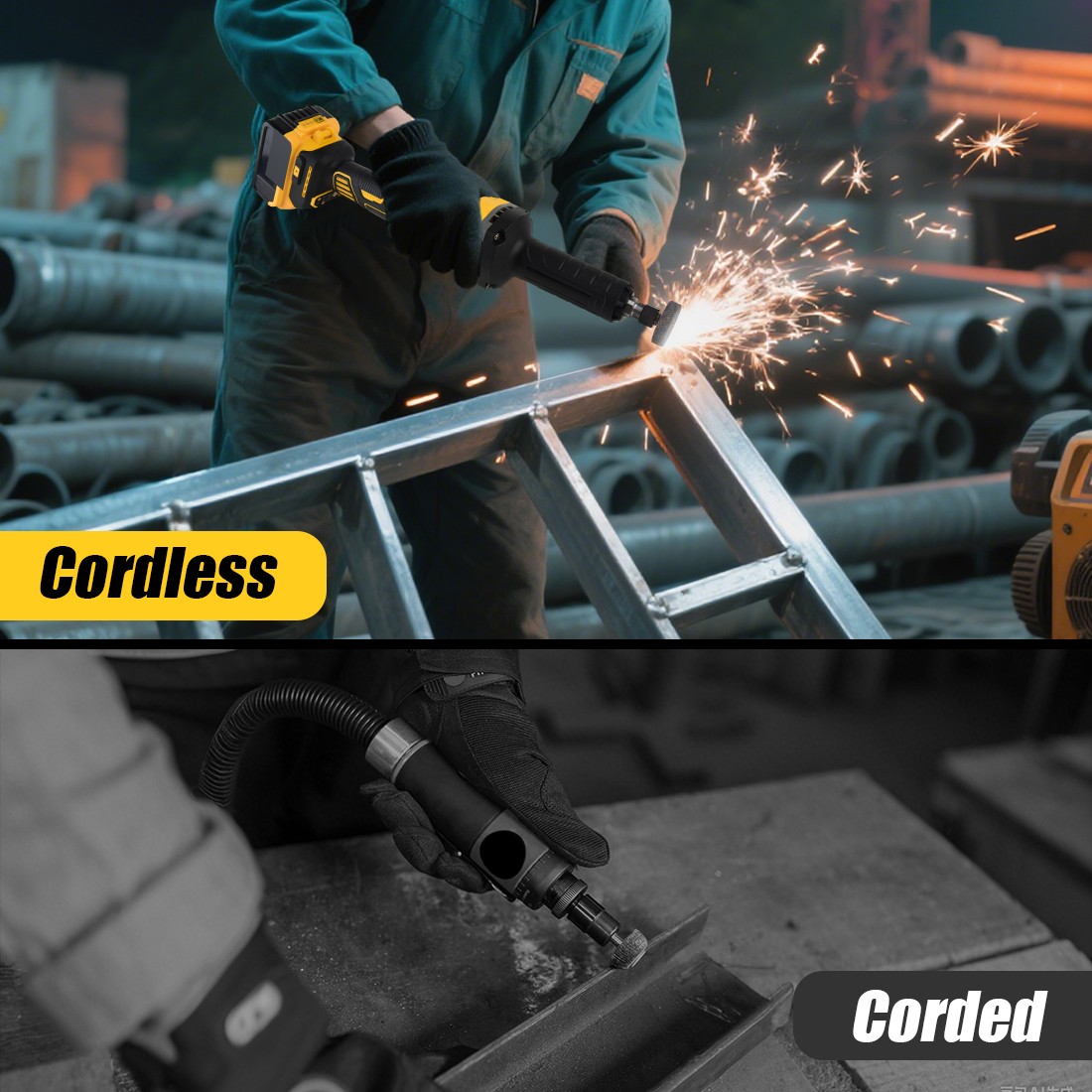 Cordless Die Grinder for Dewalt 20V Battery Variable Speed Brushless Tool Only