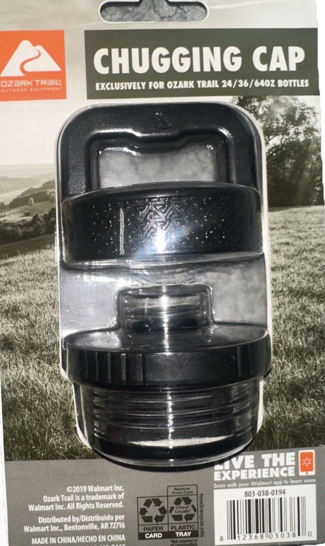 Ozark Trail Chugging Cap Lid Fits Ozark Trail 24,36 & 64 oz Fits Yeti