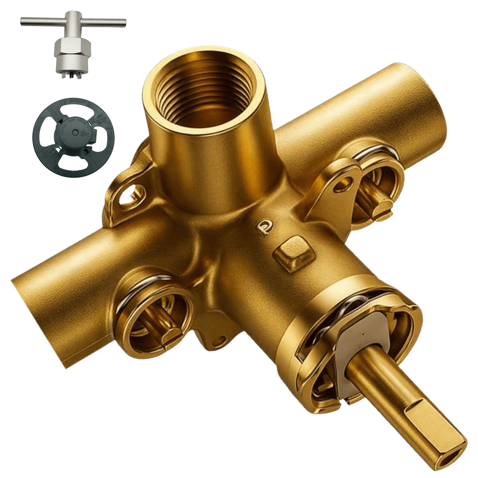 2590 Pressure Balancing Shower and Tub Valve with Moen Posi-Temp Trim Kit, 1/...