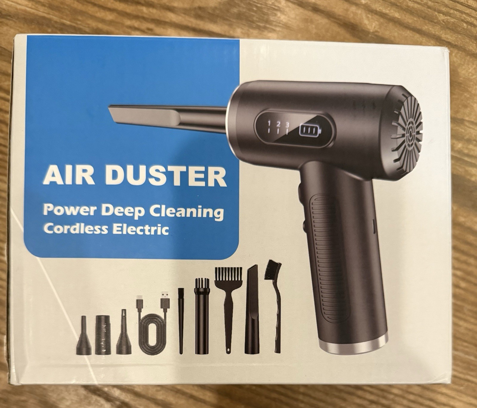 Wireless Electric Air Duster for Car Truck SUV PC & Household Cleaning - A0063