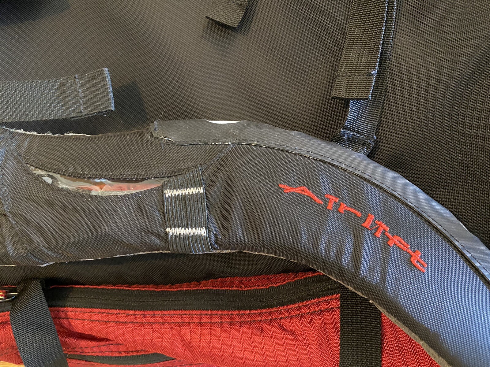 JanSport Travel Backpack Black And Red