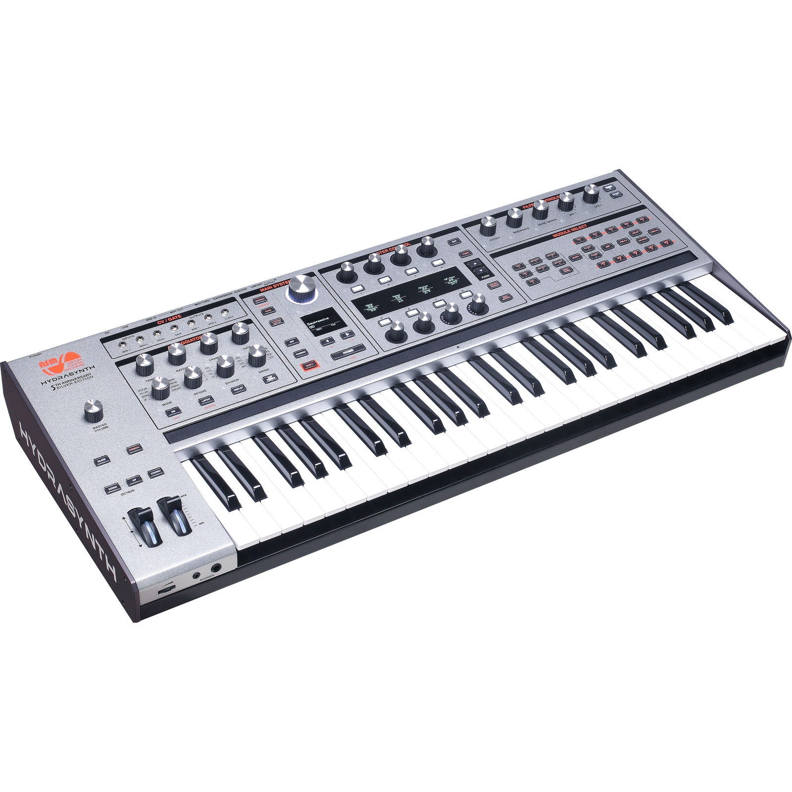 ASM Hydrasynth Keyboard Silver Edition Polyphonic Synthesizer