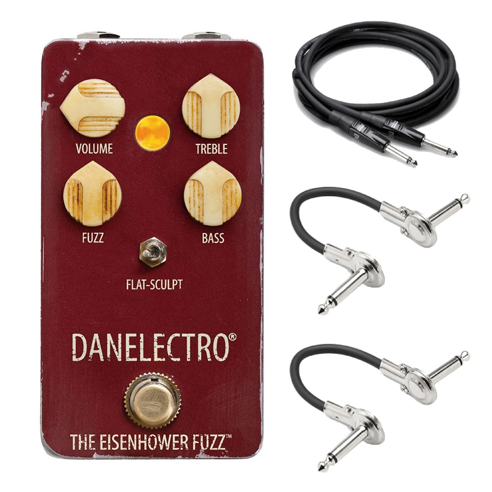 New Danelectro The Eisenhower Fuzz Guitar Effects Pedal