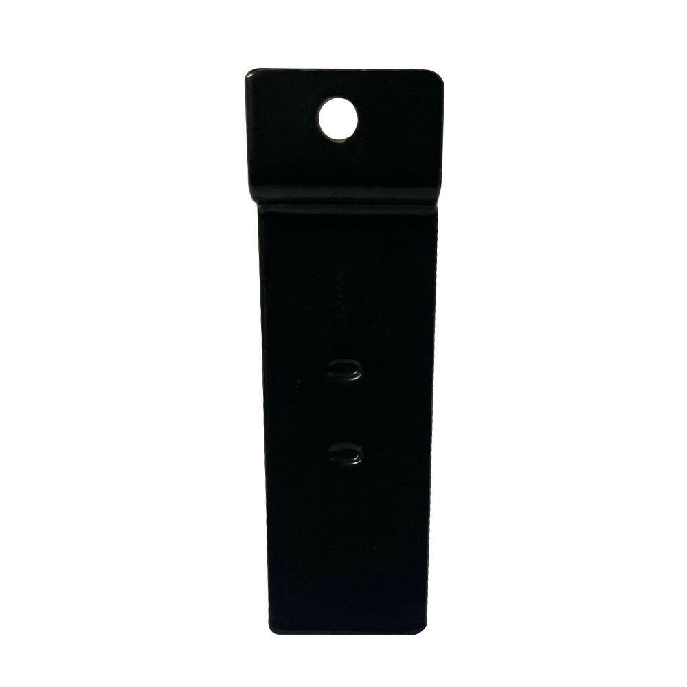 6" Slatwall Hooks, Black, Hanger Display,Display Panel Hooks Wire Metal 2Pc Set