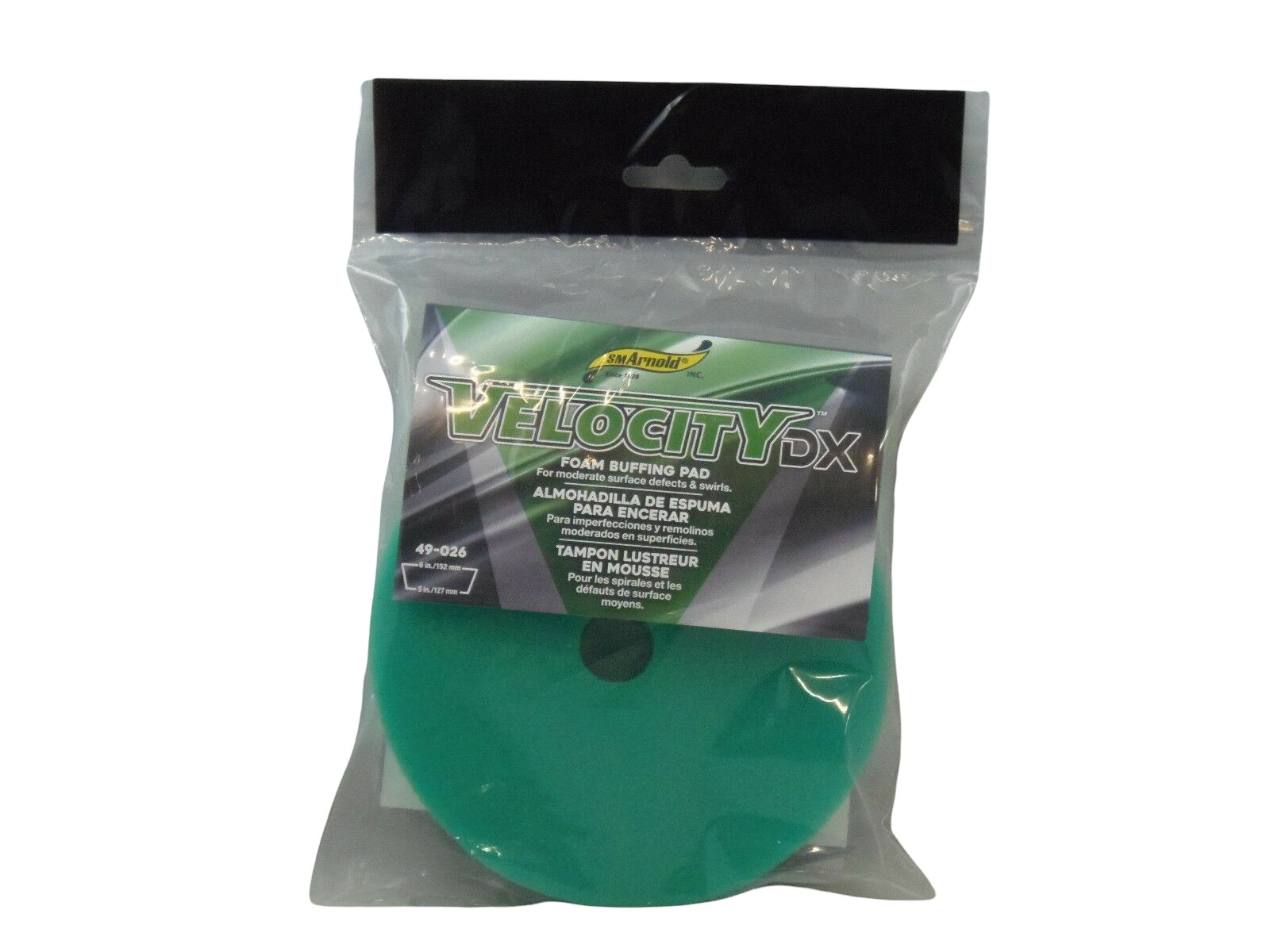 Buffing Foam pad Velocity DX 7"  for removing  moderate surface defects