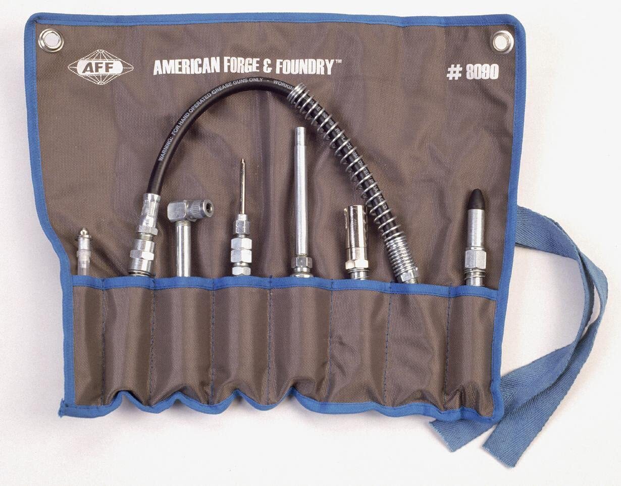 American Forge & Foundry AFF 8090 7 Piece Lubrication Adapter Kit Brand New!