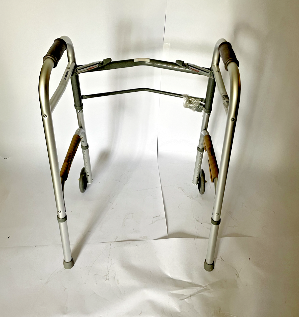 guardian Folding Walker with 5" Wheels MDS86410W54