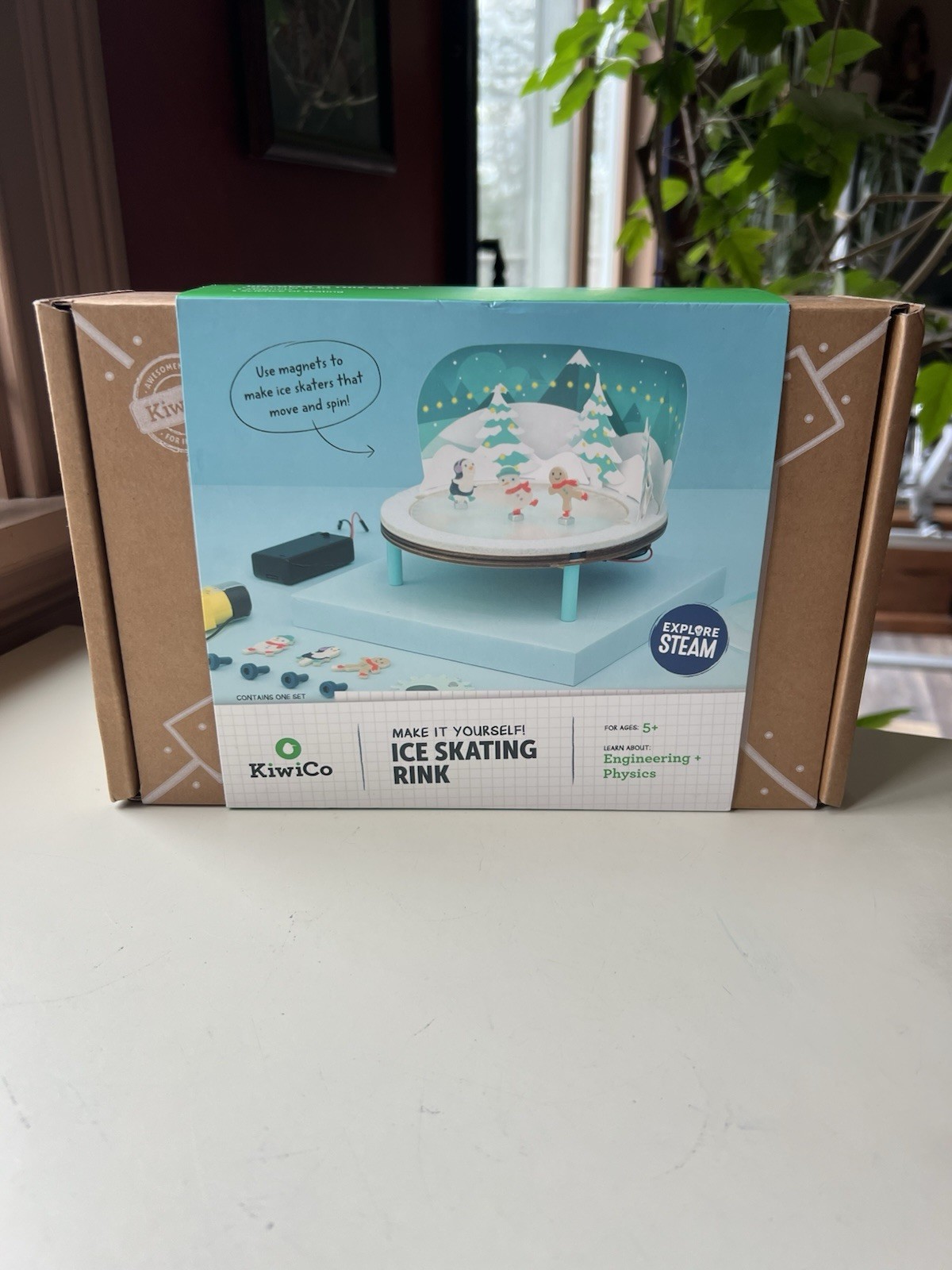 KiwiCo Make It Yourself Ice Skating Rink Kit Engineering + Physics