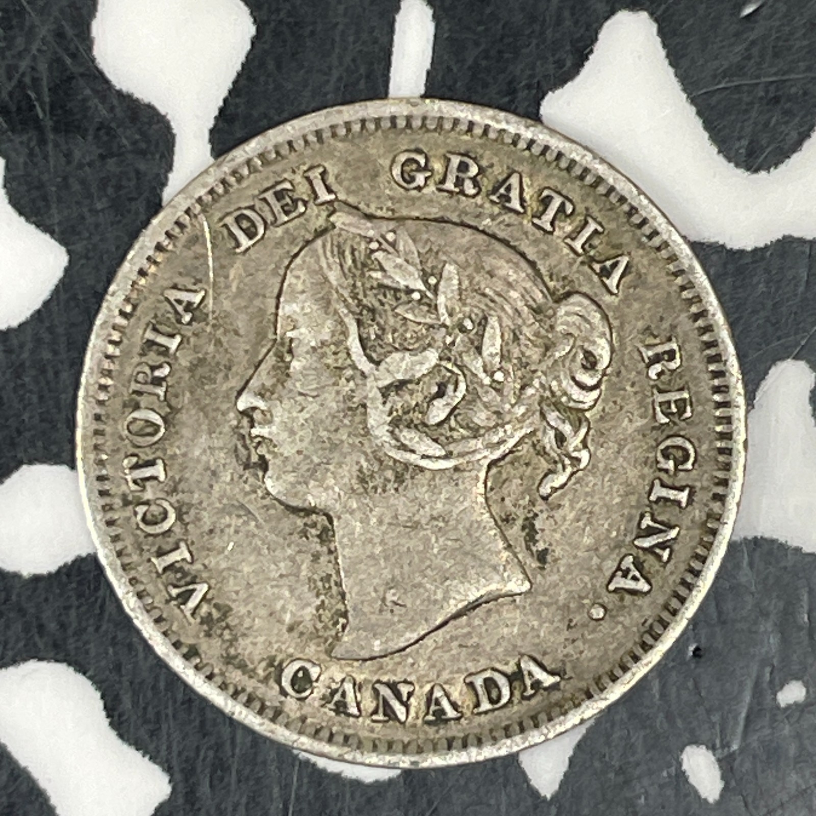 1899 Canada 5 Cents Lot#C8101 Silver! Nice!