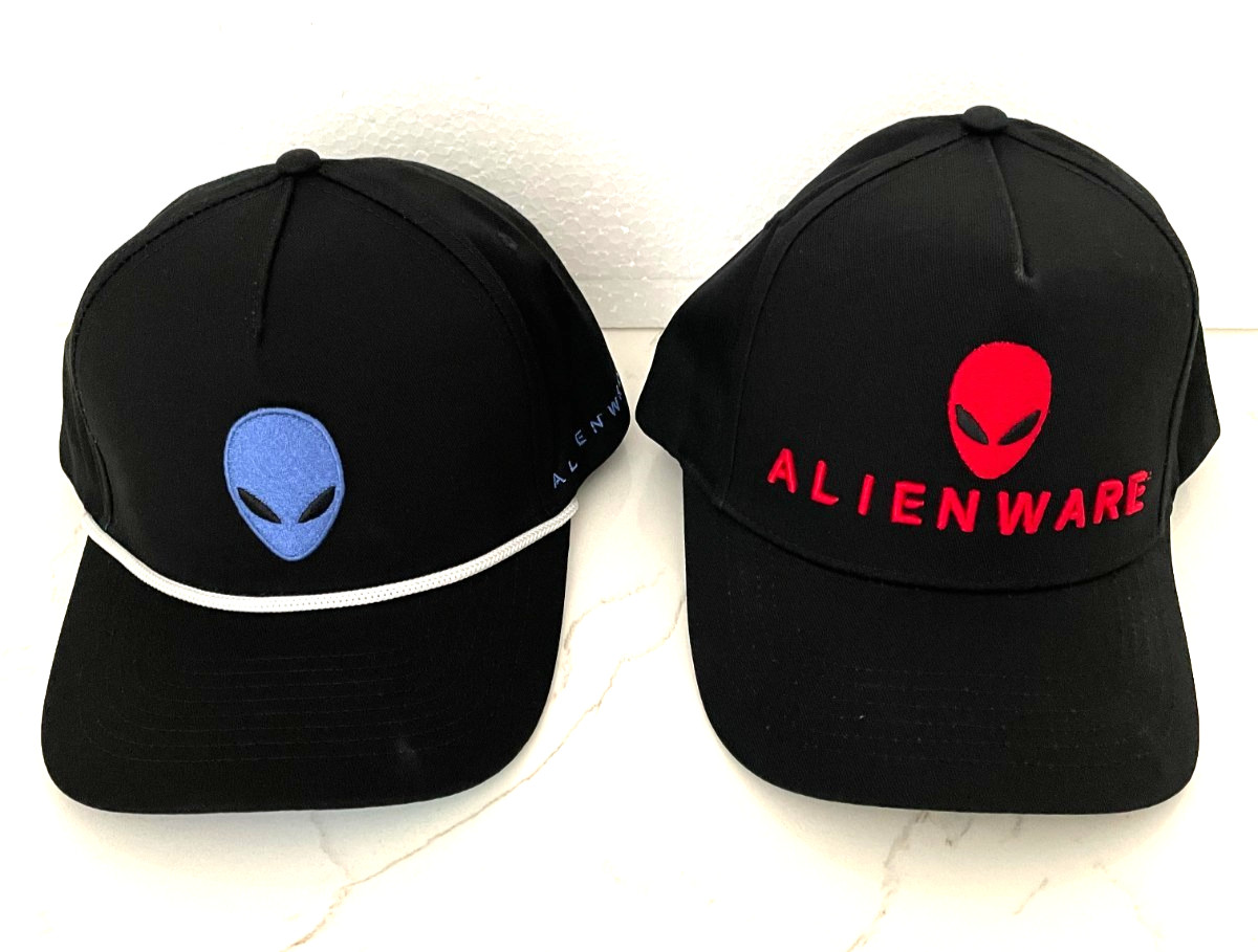 Alienware Hat Cap Black Embroidered Alien Logo