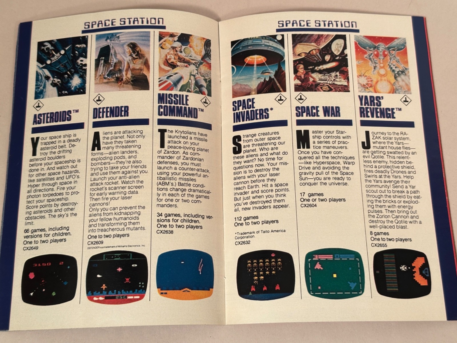 1982 Atari Catalog & Atari Force Comic Vol. 1, No. 1, 1982