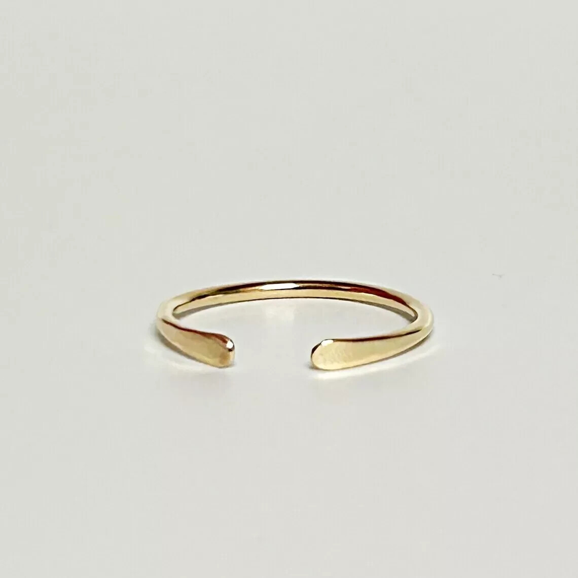 VALENTINE GIFT Adjustable Women's Solid Metal Plated Midi Toe Ring 925 Silver