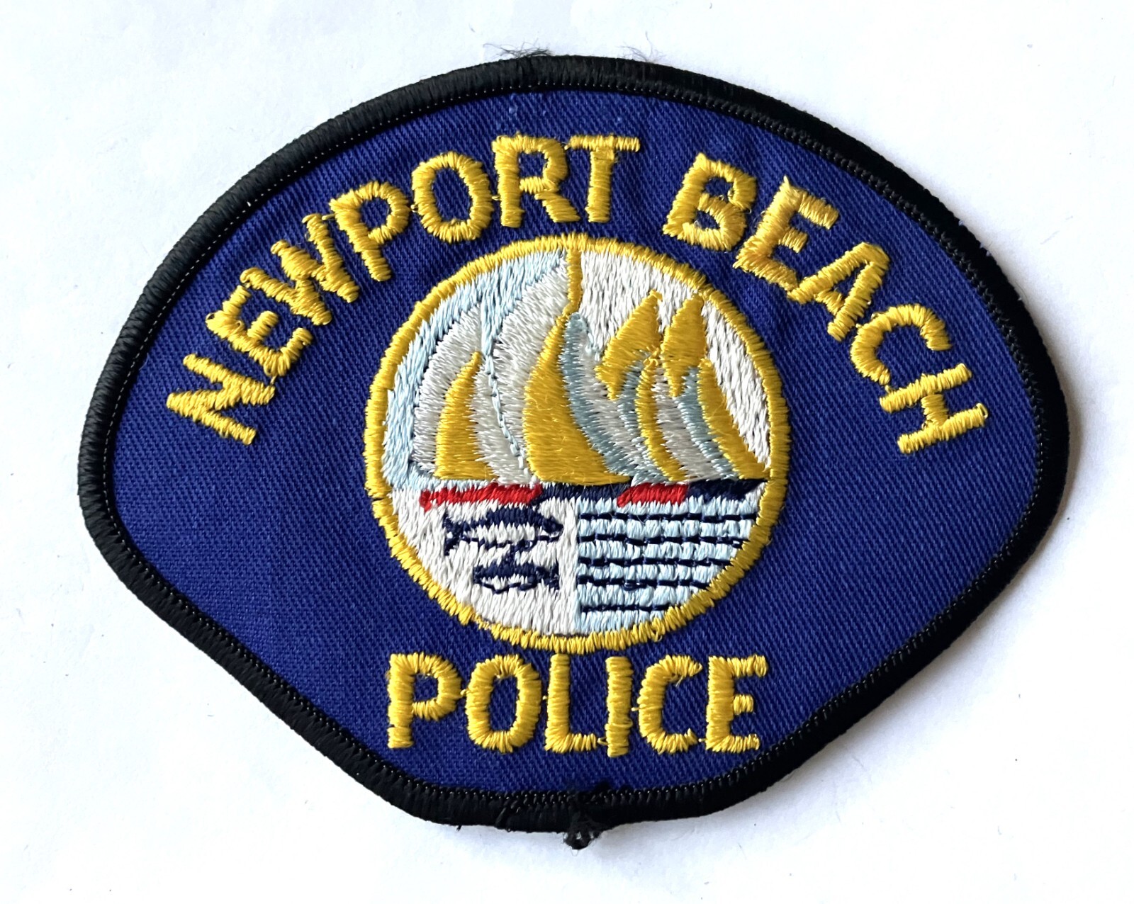 Obsolete Newport Beach Police patch, California