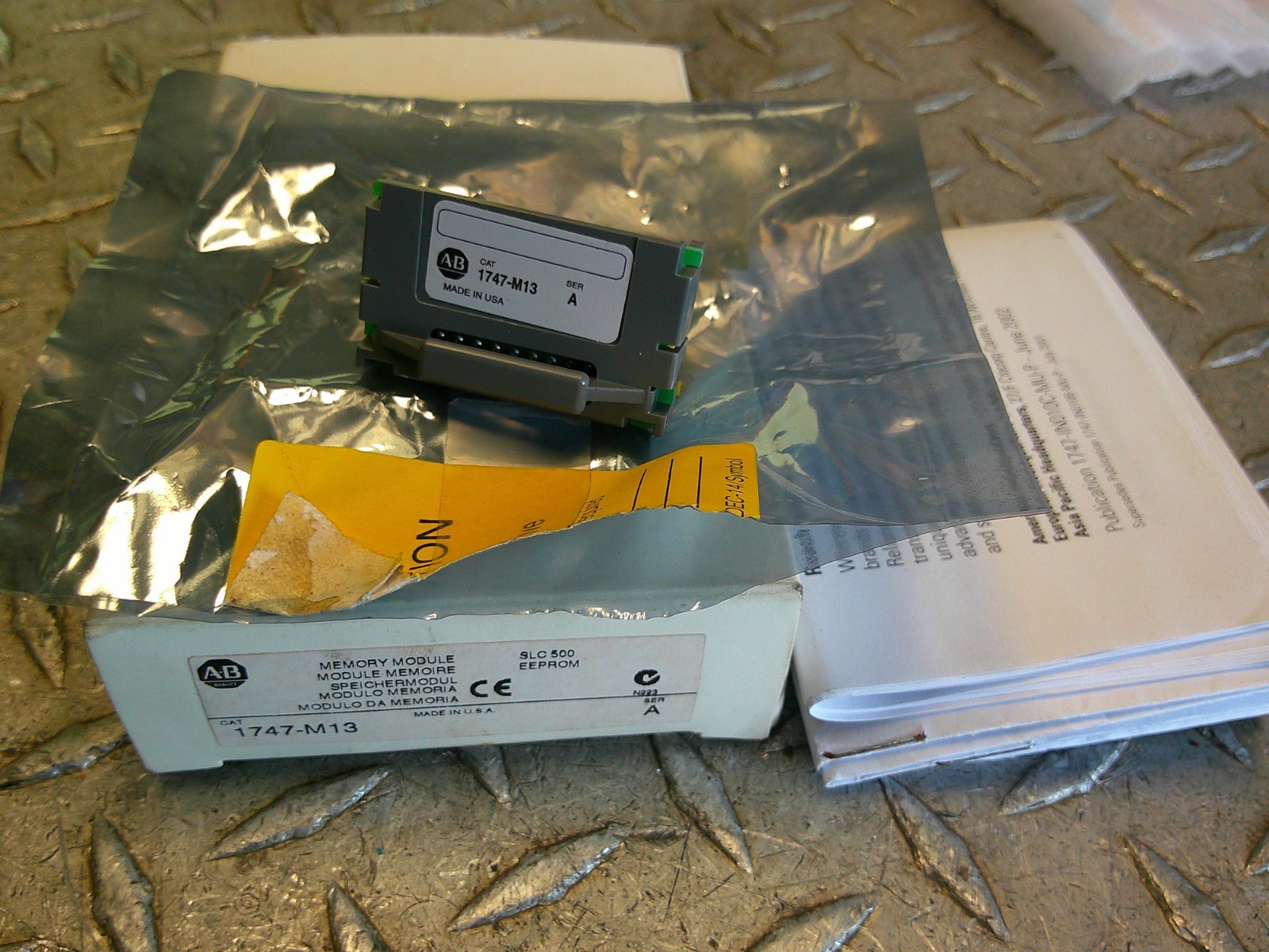 Allen Bradley 1747-M13 SLC 500 64K Memory Module