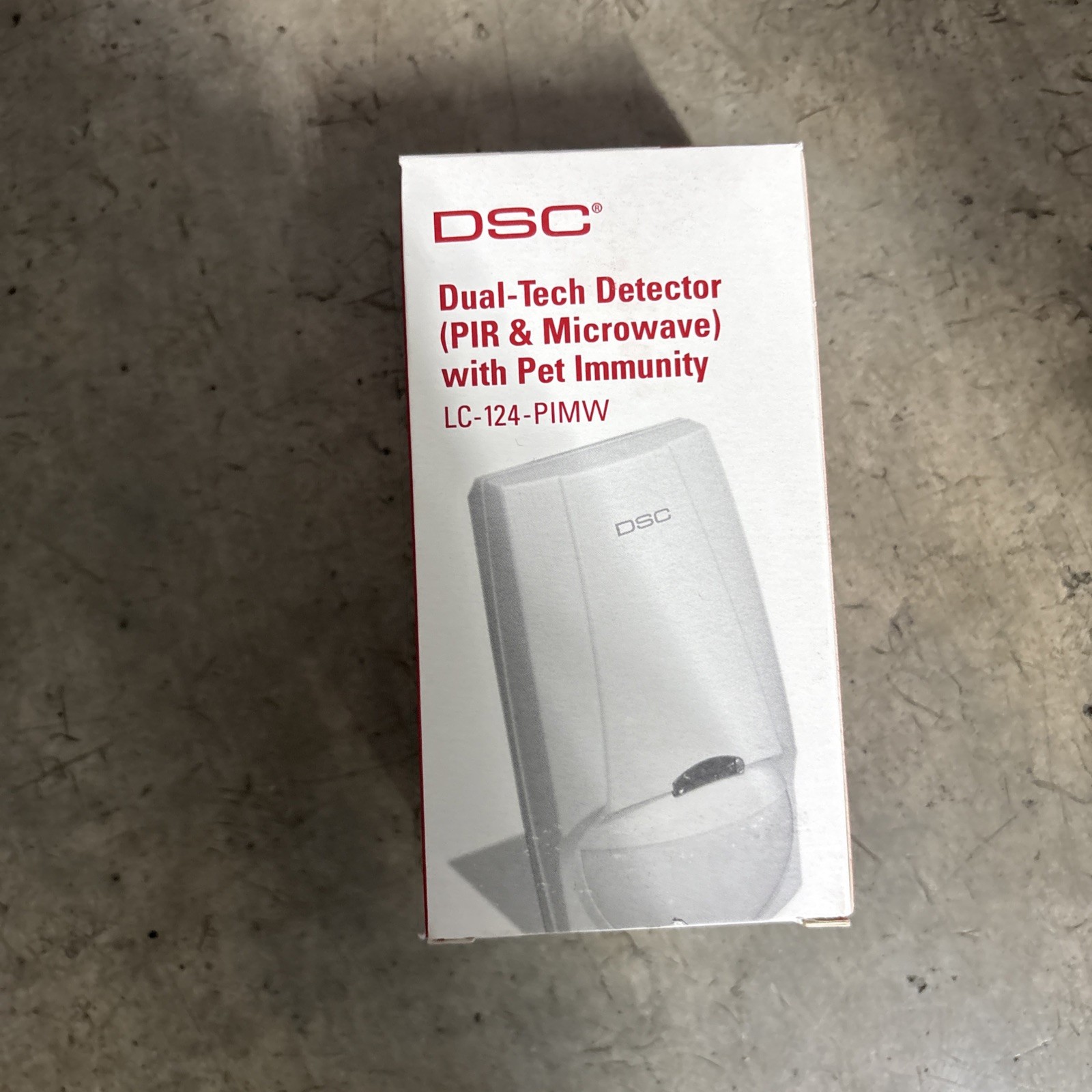 DSC LC-124-PIMW Dual Tech PIR Microwave Detector with Pet Immunity