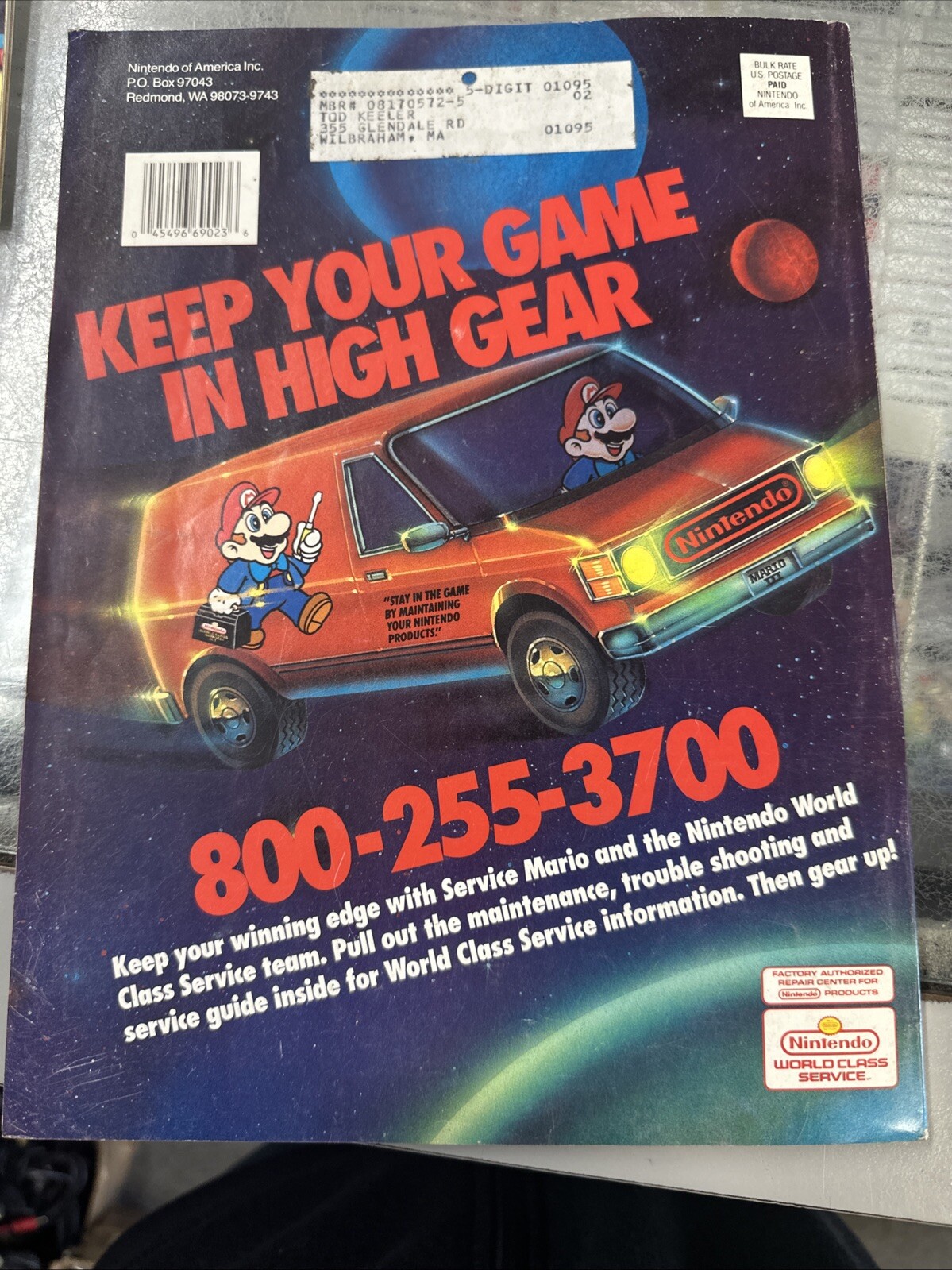 Nintendo Power 29 Star Trek with poster/inserts Complete Good