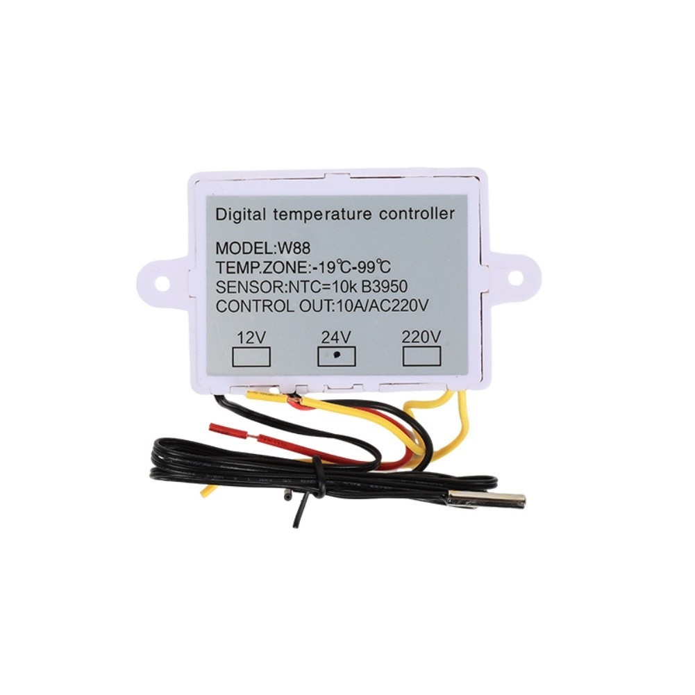220V W8812V Three Window Temperature Controller for Laboratory and Workshop Use