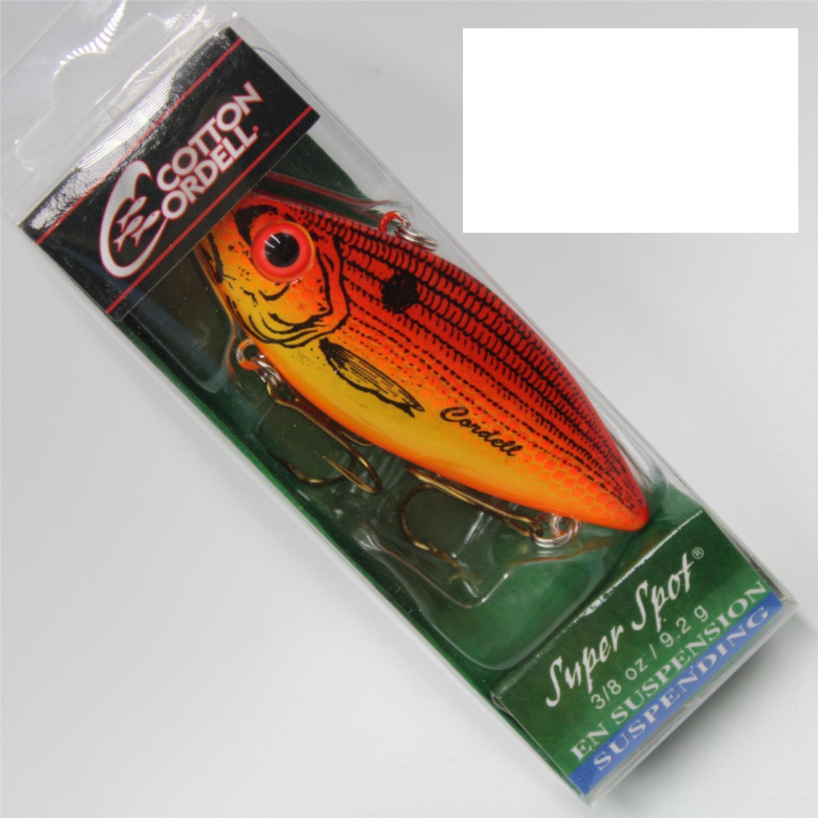 Cotton Cordell 3in Super Spot Series Suspending Fishing Lure CS25281 3/8oz 9.2g