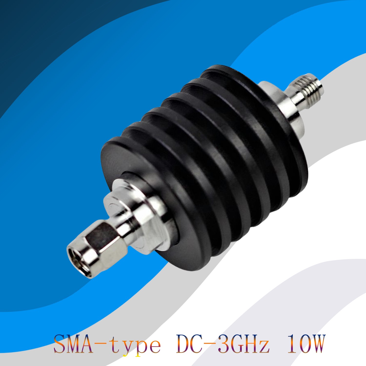 OEM SMA-type DC-3GHz 10W 1-30dB coaxial fixed attenuator Male to Female 3db 5db