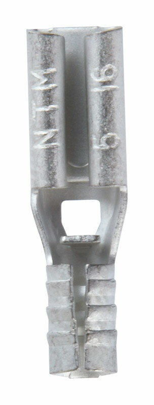 Jandorf Terminal FEMALE DISCONNECT 5pk SILVER 22-18 Ga. 0.110" Uninsulated 60942