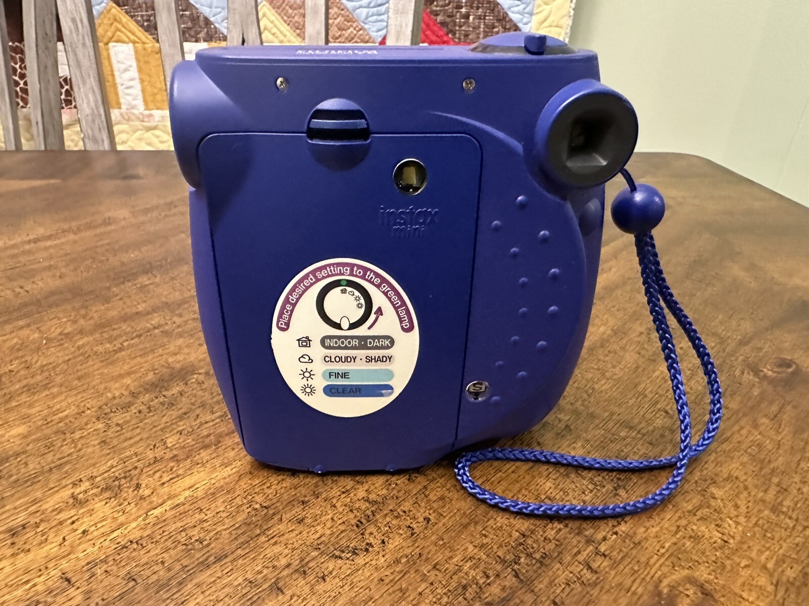 Fujifilm Instax Mini 7S Instant Camera - dark blue