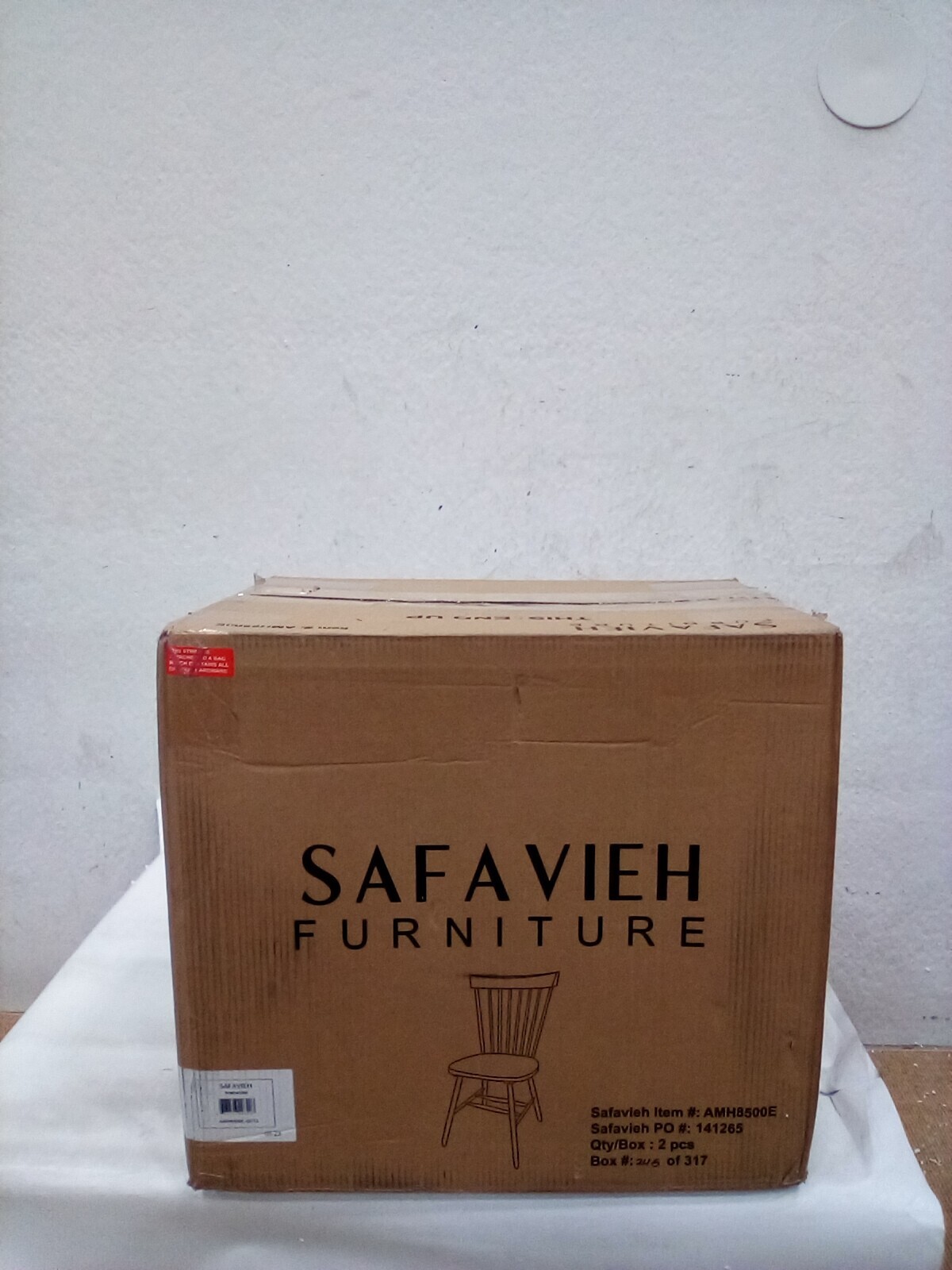 Safavieh PARKER SPINDEL SIDE CHAIR, Reduced Price 2172728441 AMH8500E