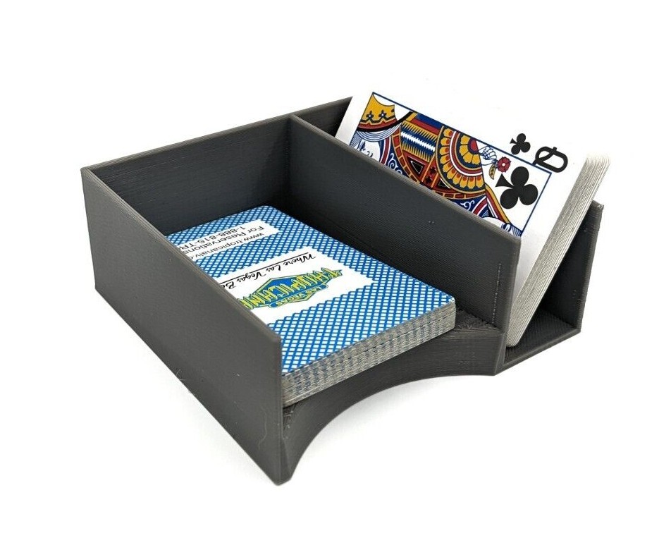 Draw and Discard Card Holder, Playing Card Draw and Discard Holder, Game Deck