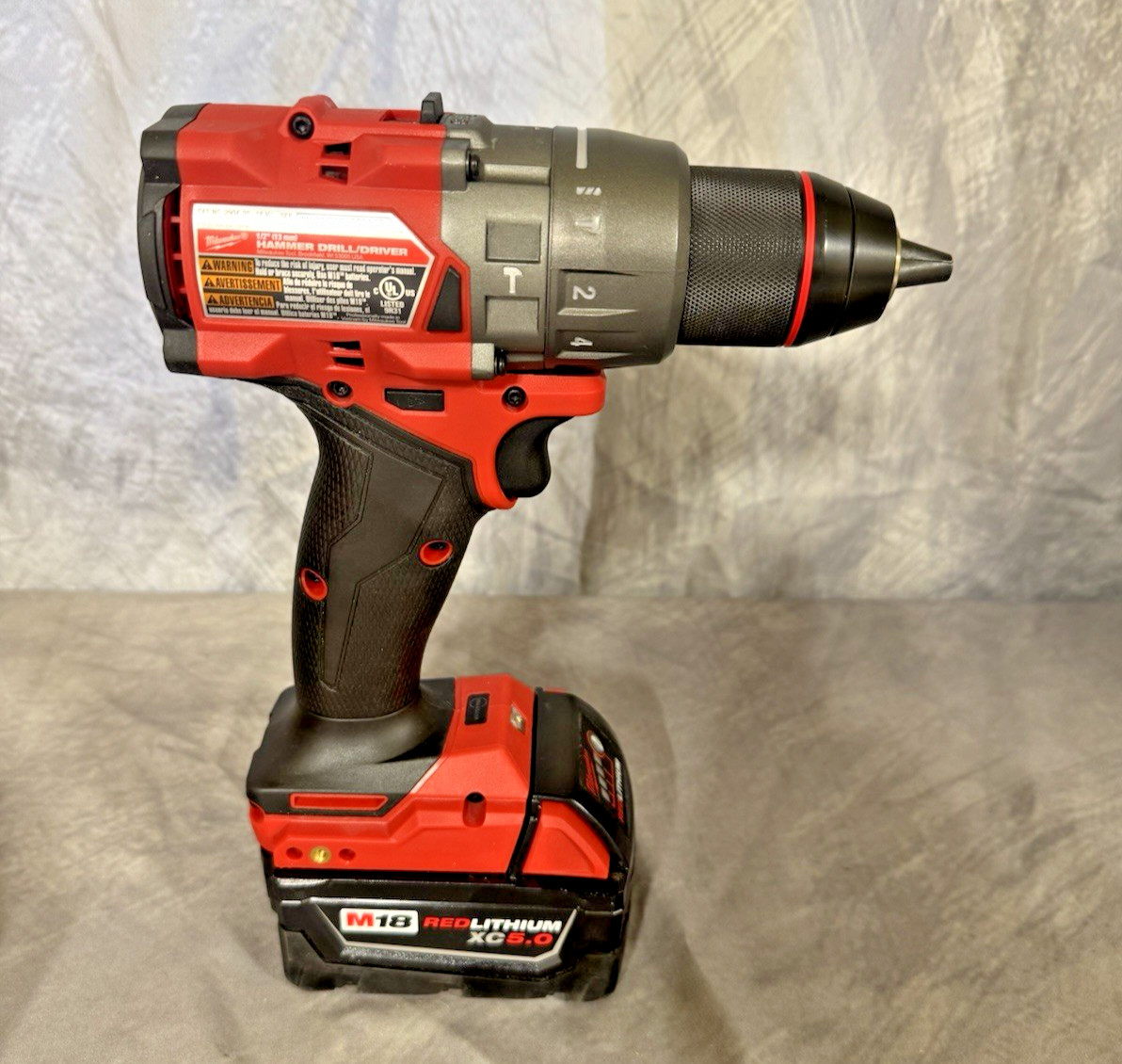 Milwaukee Electric - Variable Speed M18 Fuel. 1/2 Hammer Drill-Driver KIT