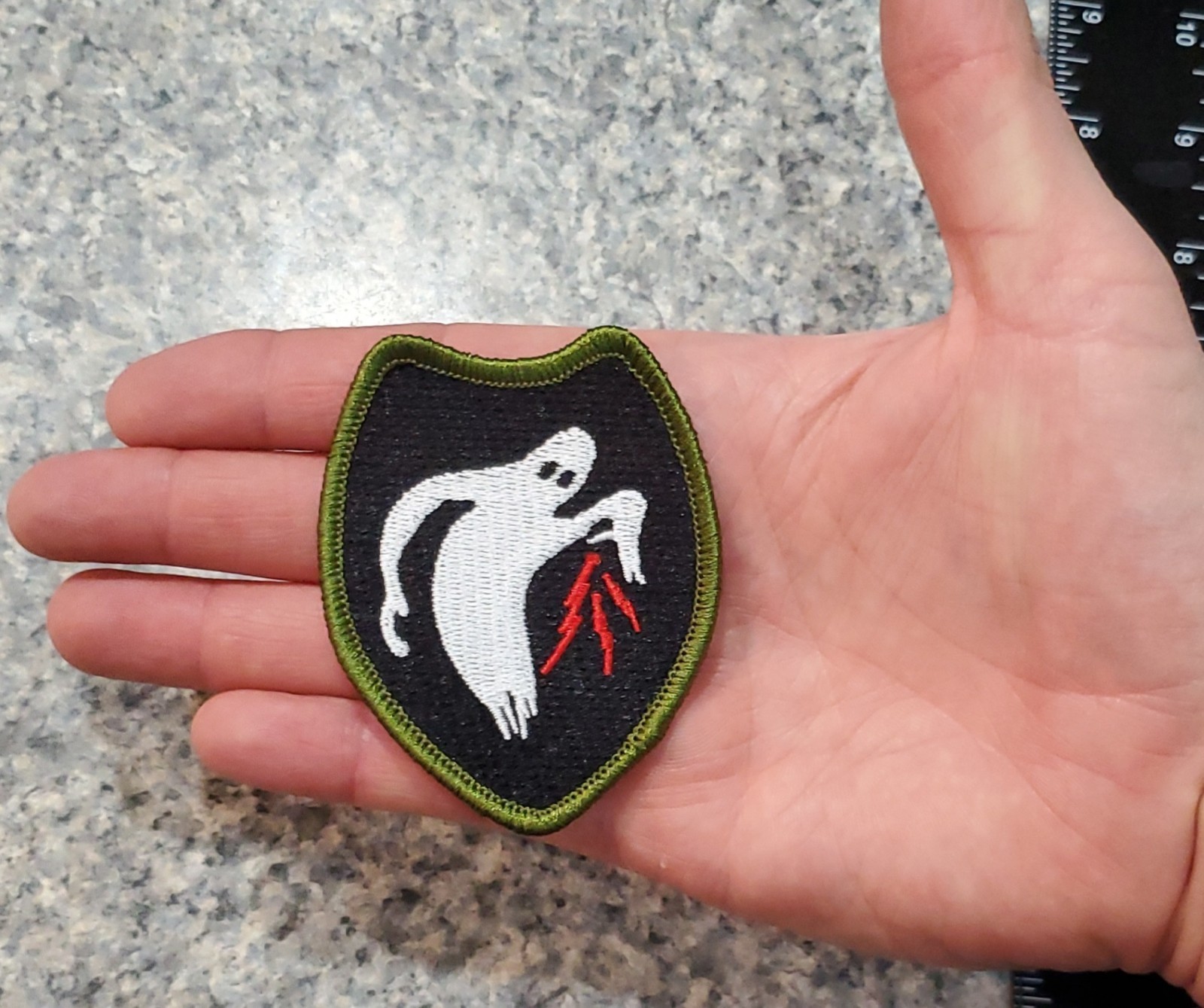 Vtg 23rd Headquarters Special Troops "Ghost Army" Patch. Embroidered. Iron On 3"