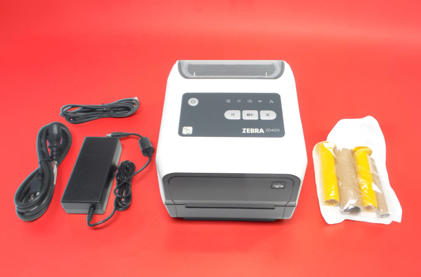 Zebra ZD420T 203 dpi Thermal Transfer Printer, USB, Bluetooth and WiFi