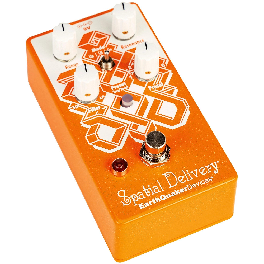 EarthQuaker Devices Spatial Delivery V3 Envelope Filter Pedal Orange and White