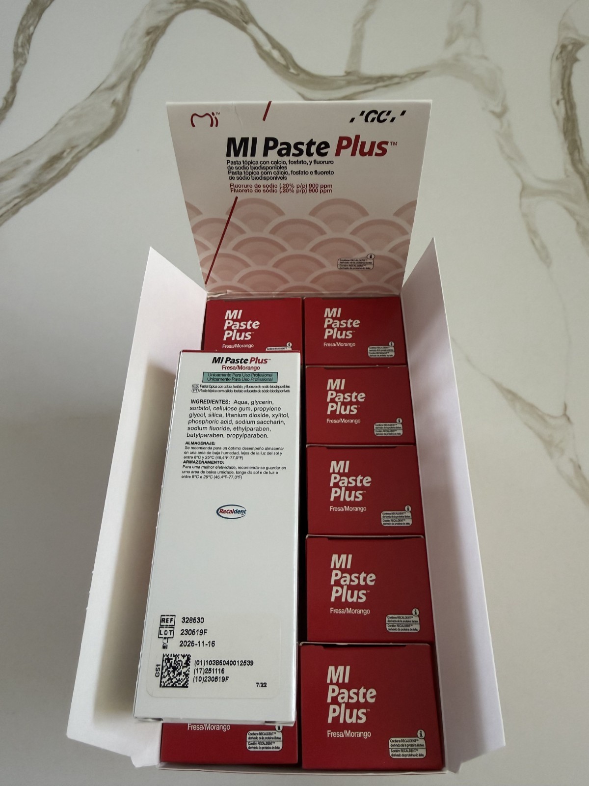 10 UNITS MI PASTE STRAWBERRY 2025/11/16 GC AMERICA