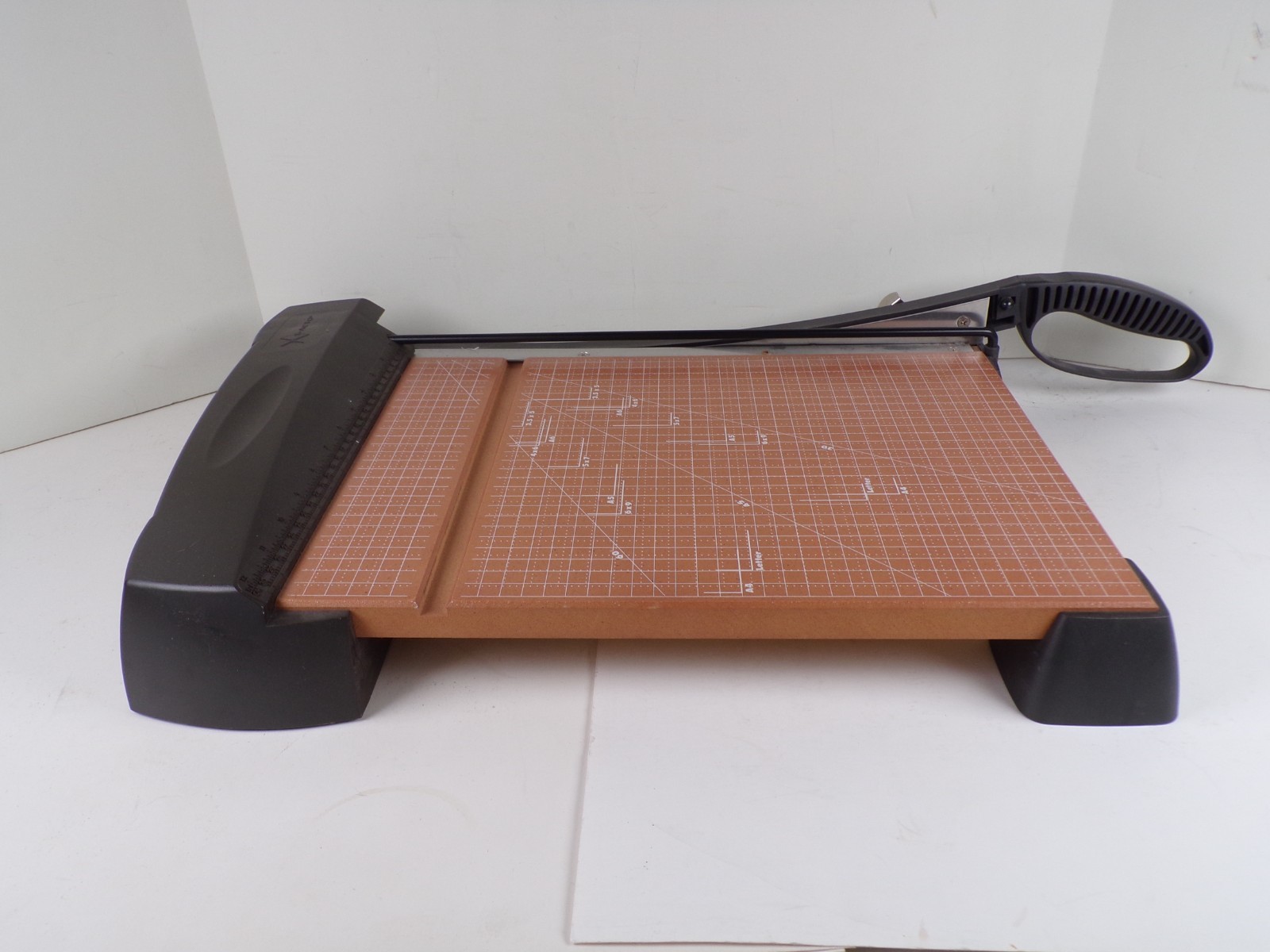 X-Acto Heavy Duty Guillotine Paper Trimmer Wood Base 12"x15" Art Craft Cutter