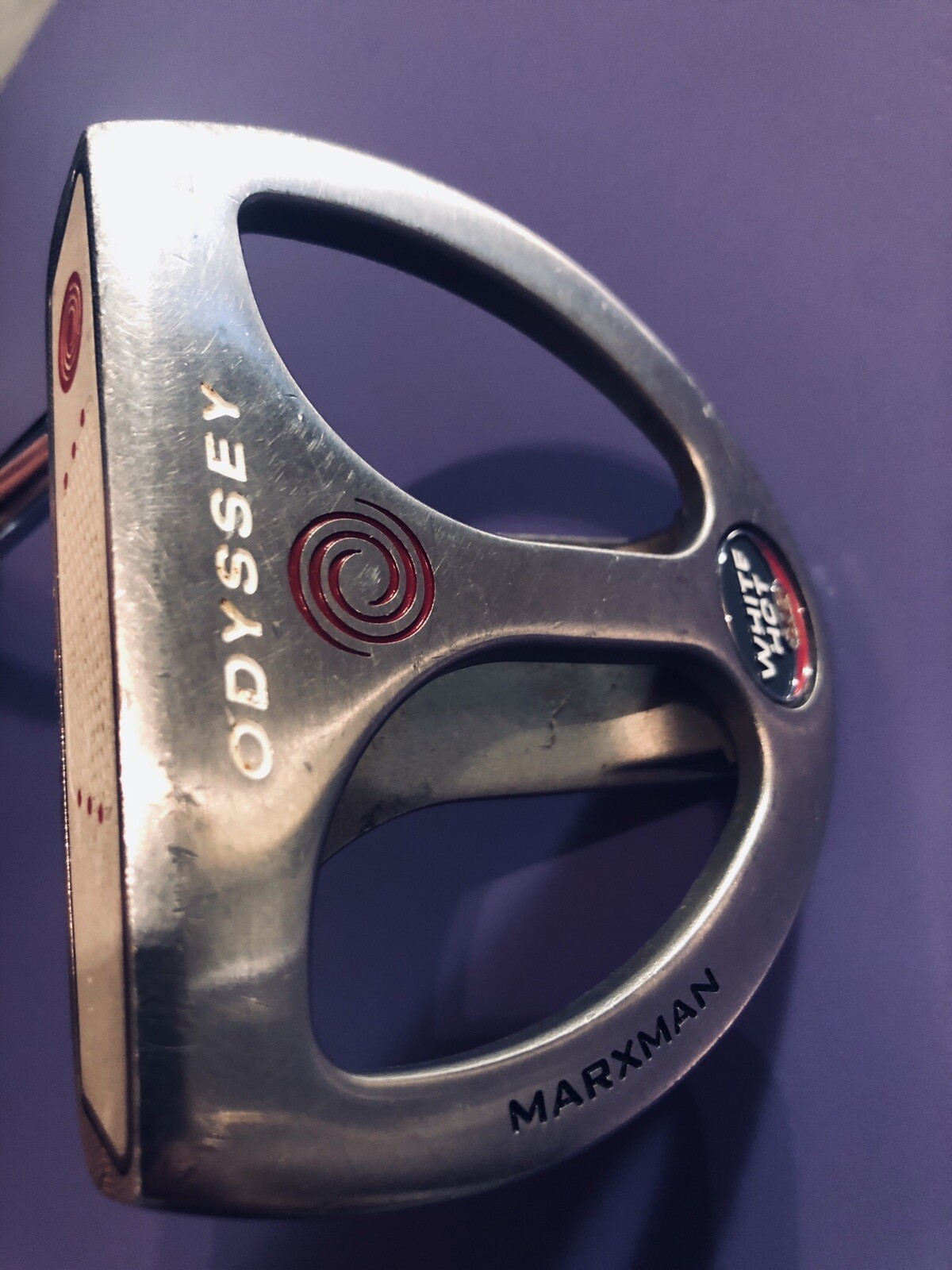 ODYSSEY PUTTER MARXMAN TRIPLE TRACK ***YELLOW*** DECALS