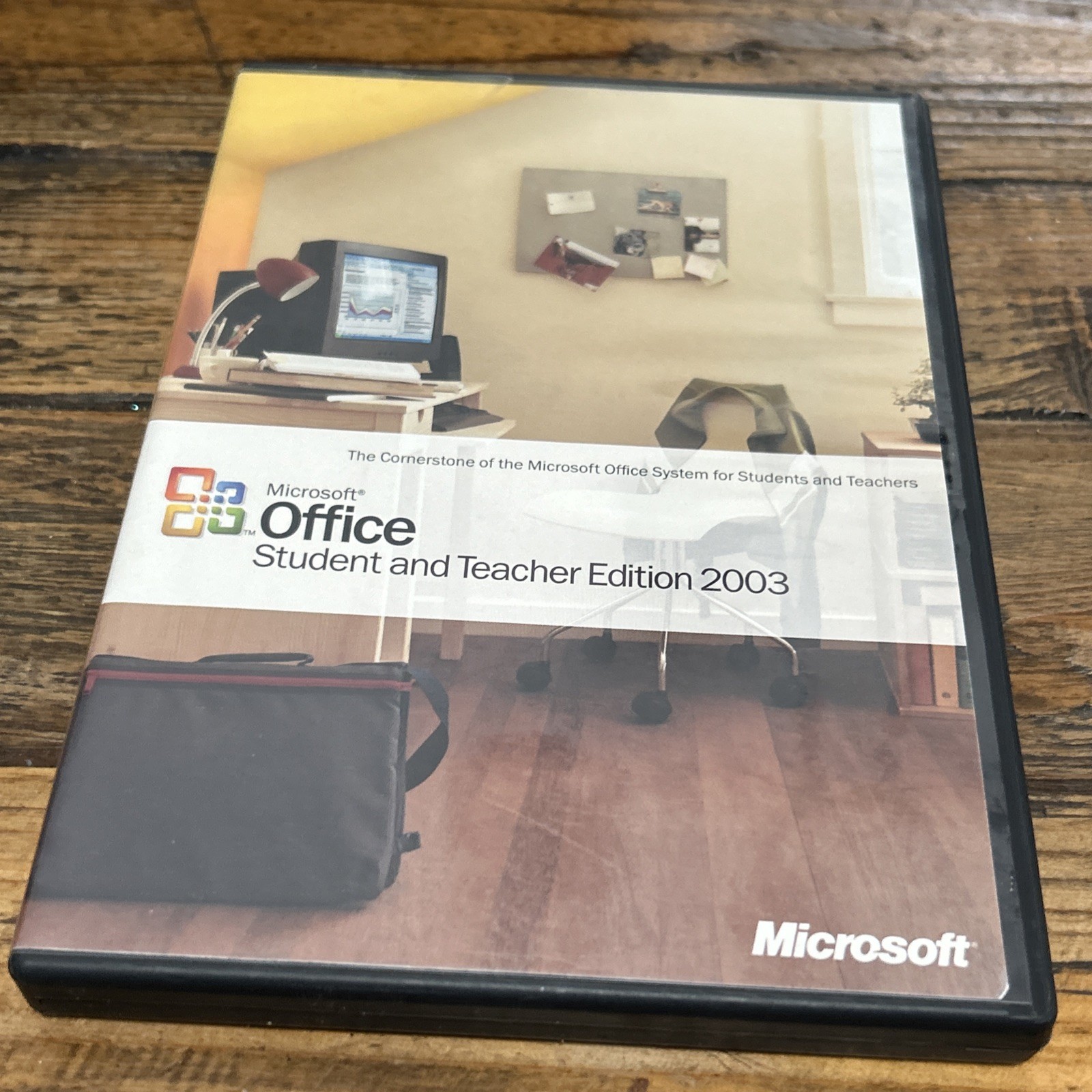 Microsoft Office 2003 Student and Teacher Edition Full Version w/ Word with Key