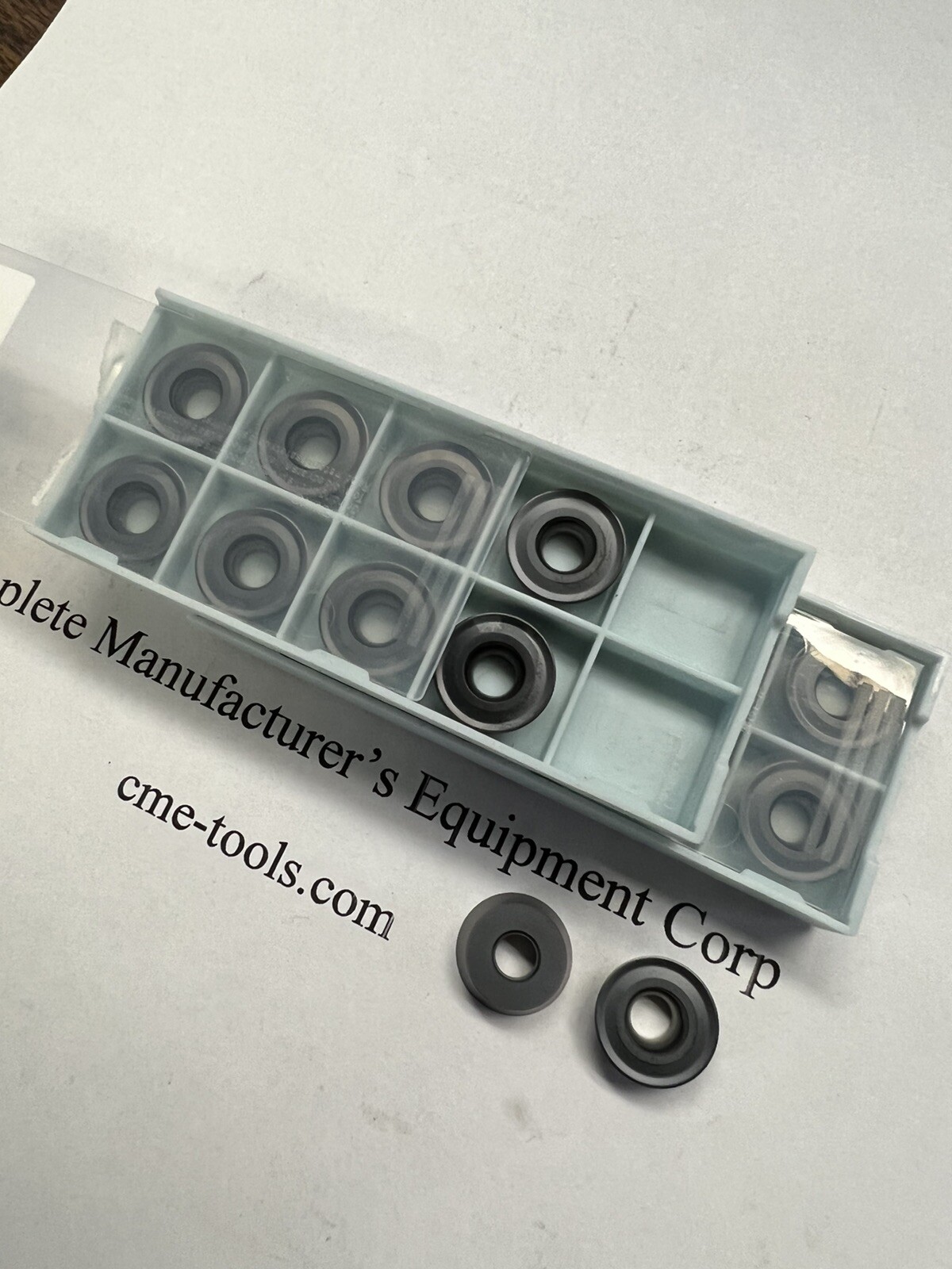 20pcs RDMW1604 CS1125 COATED CARBIDE FACE MILL Round INSERTS-new