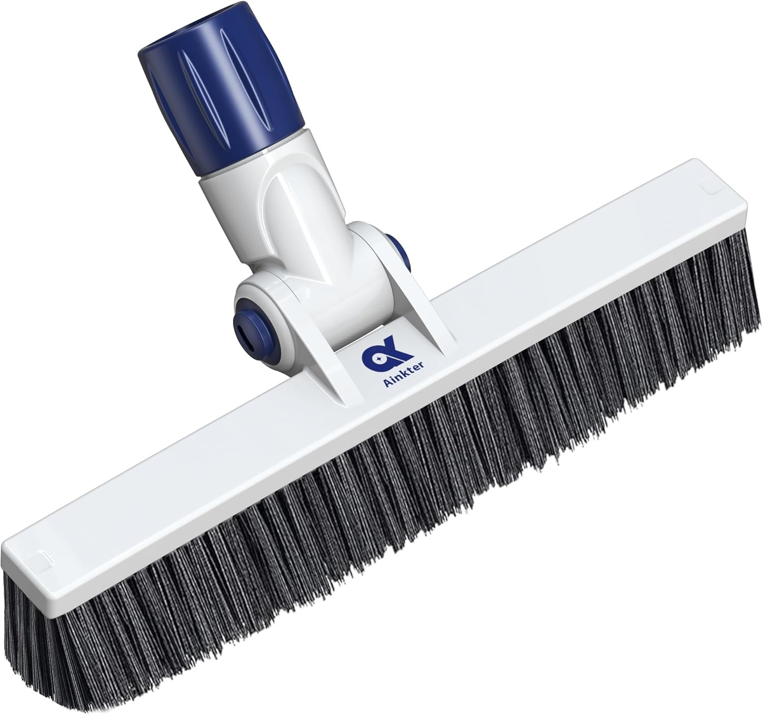 12" Pool Brush Head for Cleaning Walls Tiles Steps PP Bristles Fits Standard ...