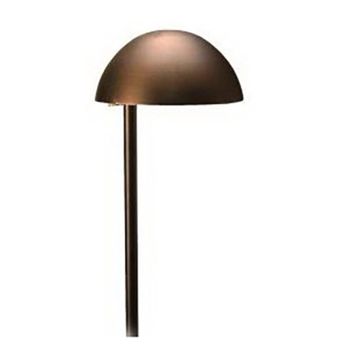 Unique Venus Path Light 18" Brass Weathered No Lamp