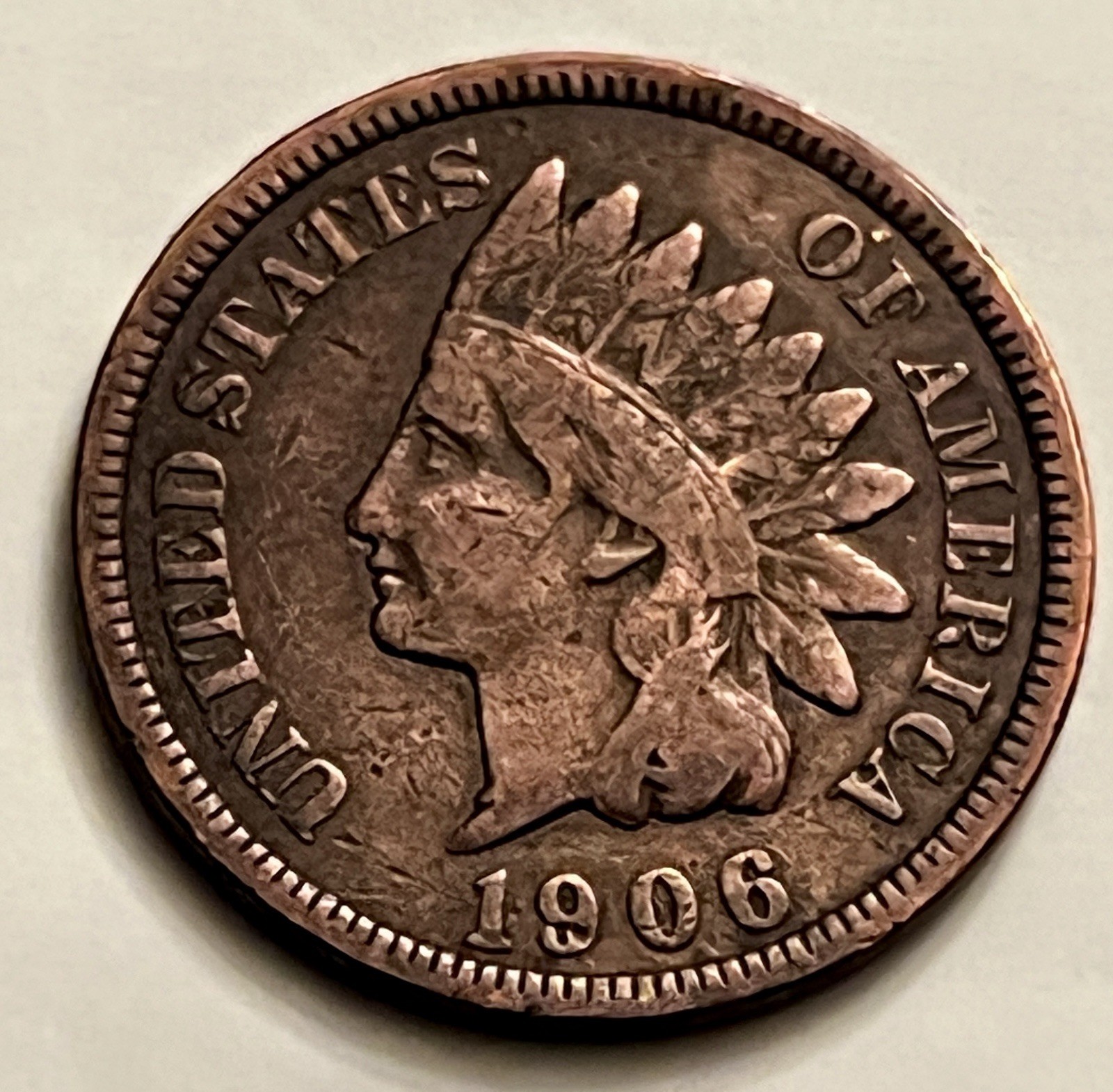1906 Indian Head Cent BN1789